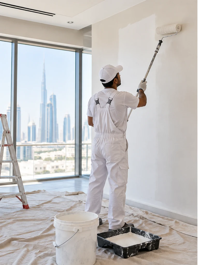 Paint work — relevant technical service photograph